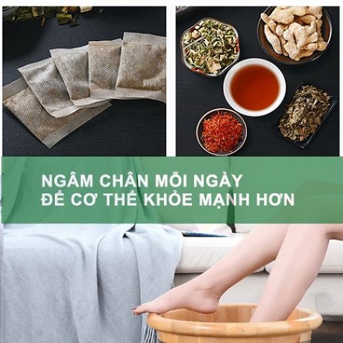 Lợi ích của sản phẩm túi lọc ngâm chân tại TP.HCM