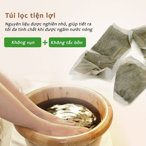 Hướng dẫn sử dụng túi lọc ngâm chân tại TP.HCM