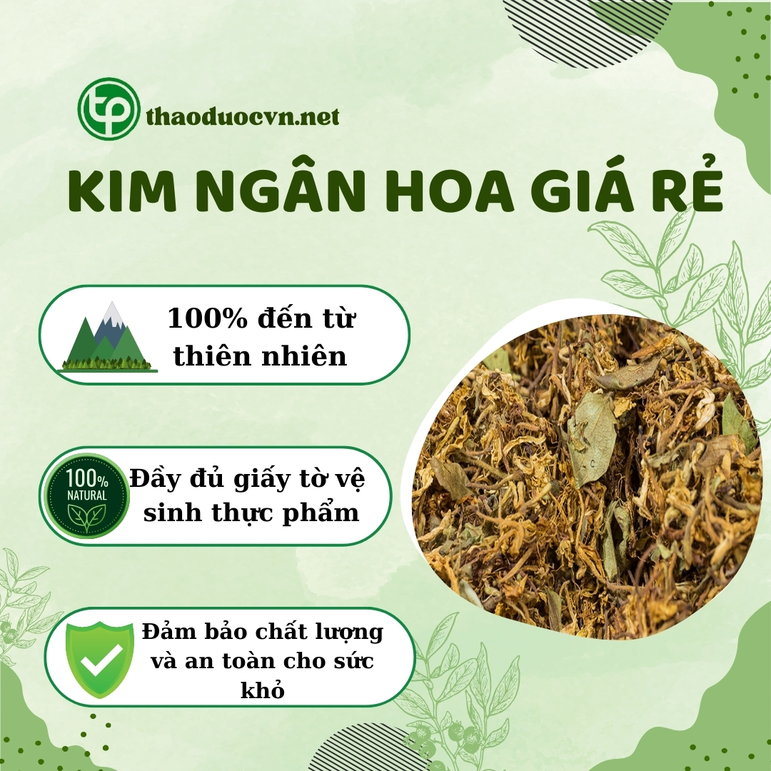 Chính sách ưu đãi khi mua kim ngân hoa giá rẻ tại Tấn Phát