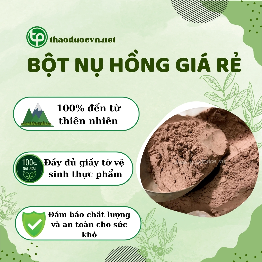 Tấn Phát - Địa chỉ bán bột nụ hồng giá rẻ tại TP.HCM