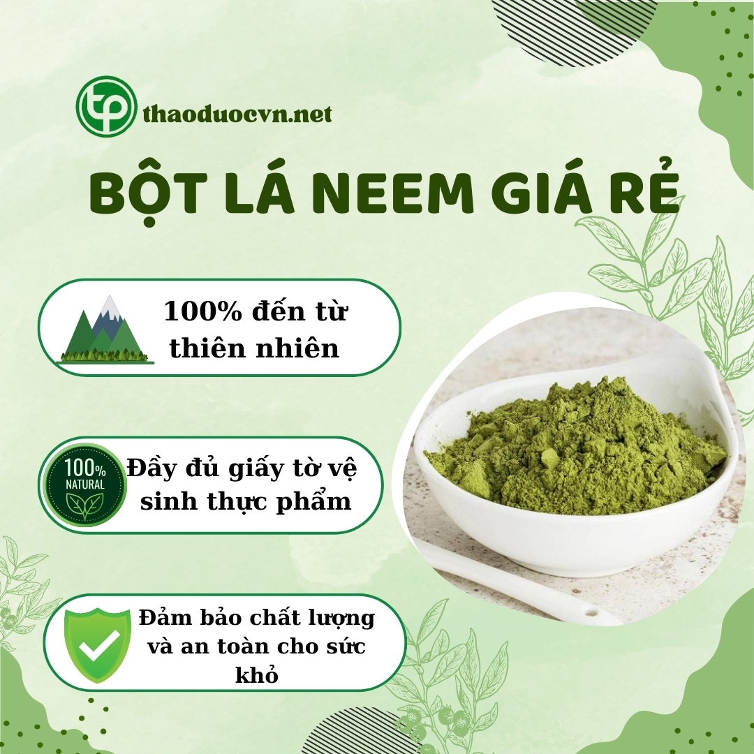 Tấn Phát là đại chỉ bán bột lá neem giá rẻ tại TP.HCM