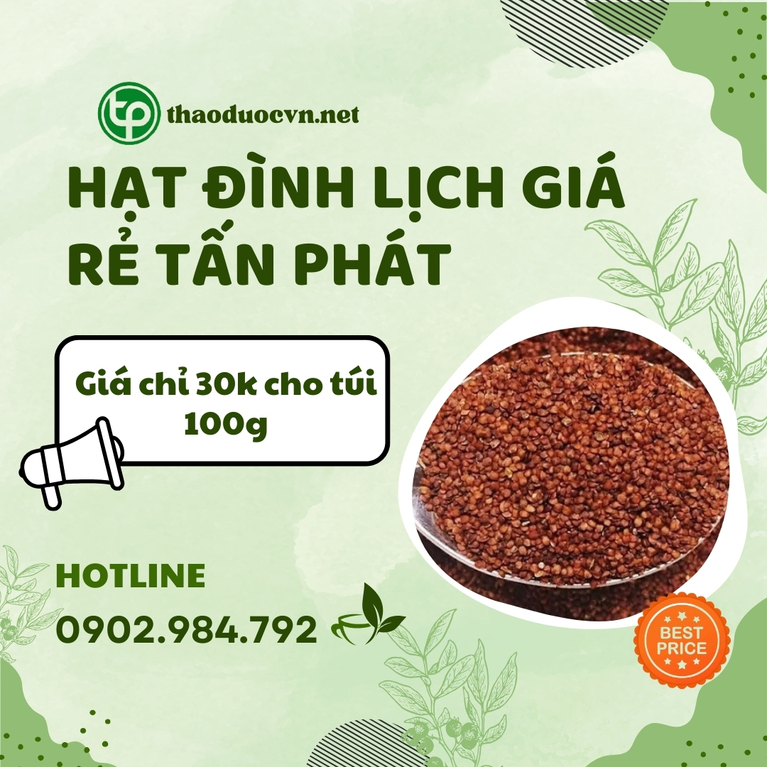 Sản phẩm hạt đình lịch giá rẻ tại HCM