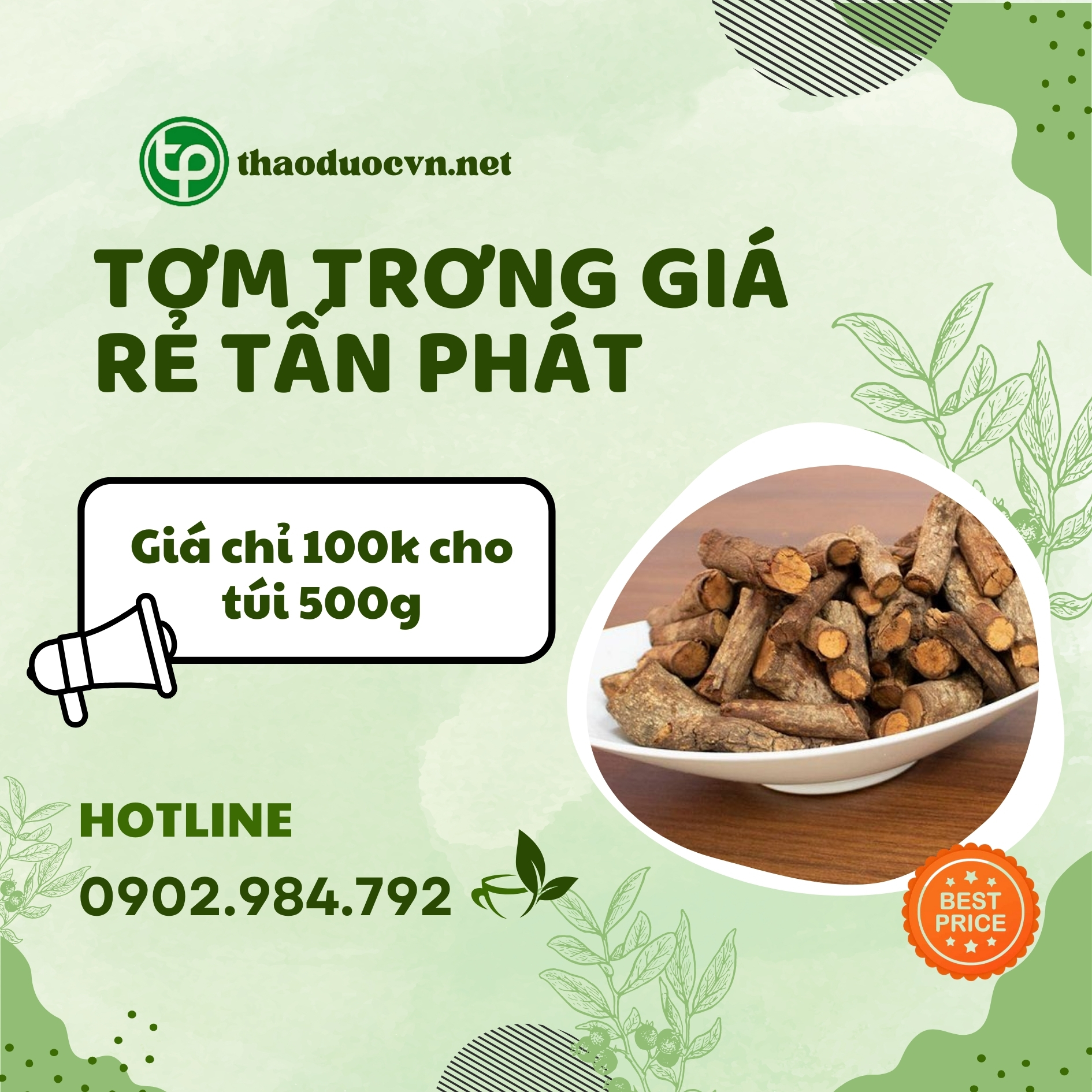 Sản phẩm tơm trơng giá rẻ tại TP.HCM