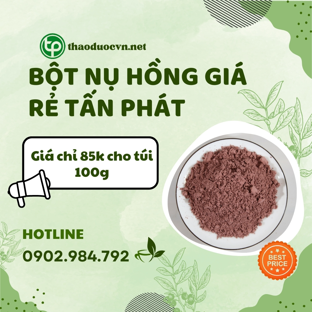 Mua bột nụ hồng giá rẻ tại HCM