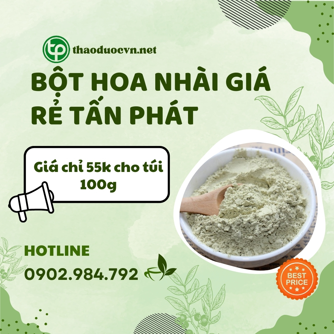 Sản phẩm bột hoa nhài giá rẻ tại HCM