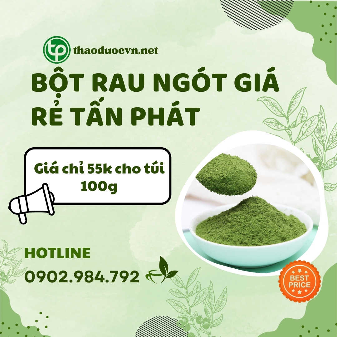 Mua bột rau ngót giá rẻ tại HCM