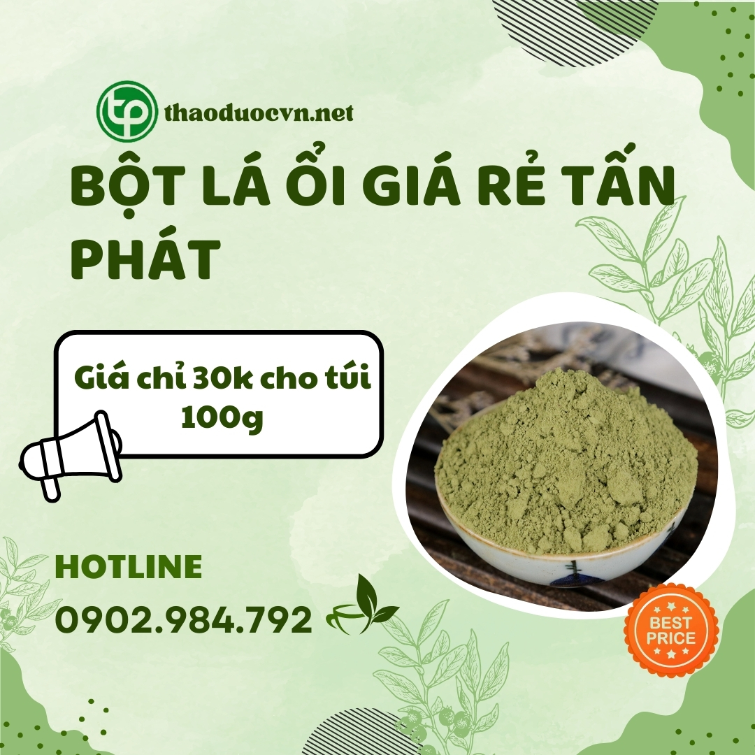 Sản phẩm bột lá ổi giá rẻ tại HCM