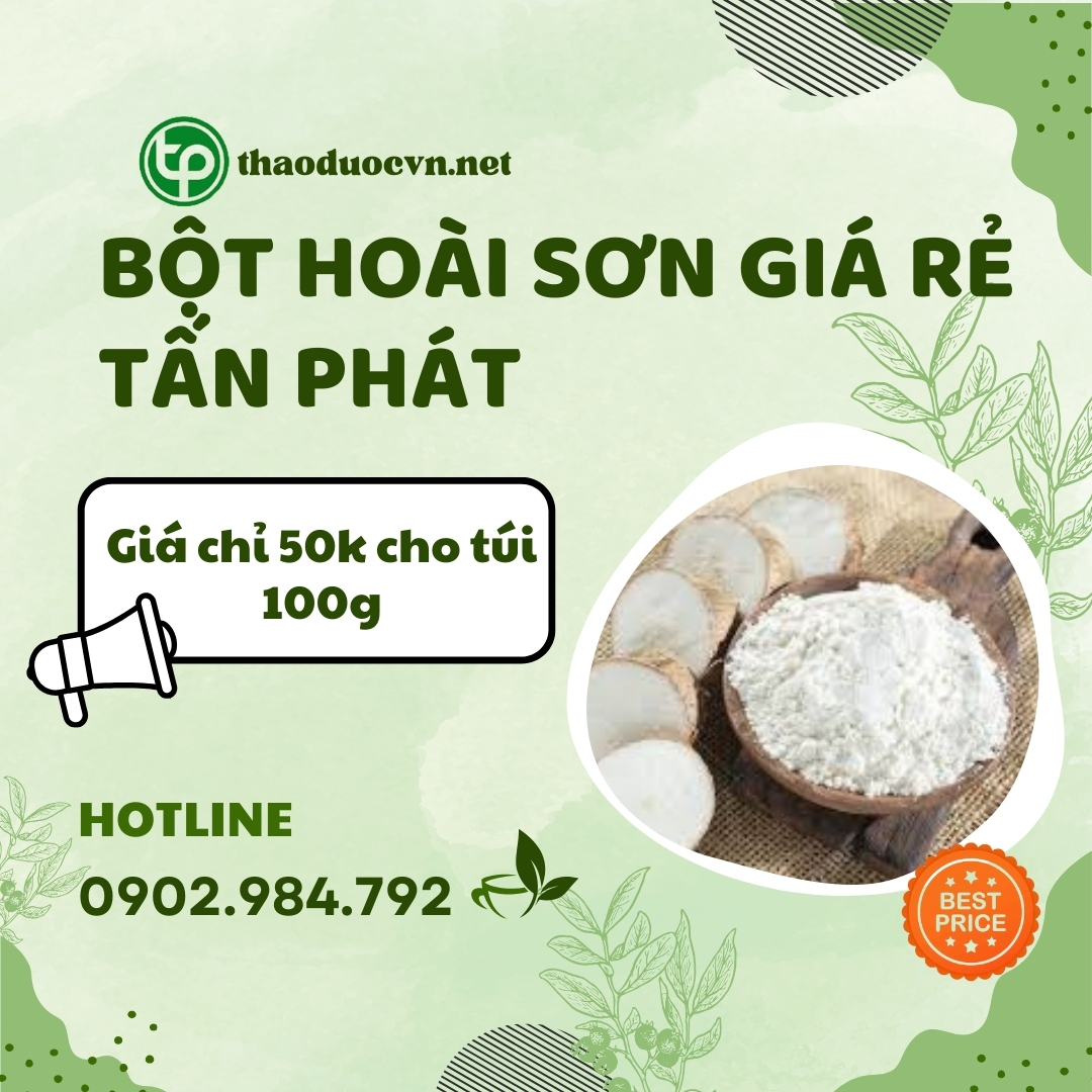 Mua bột hoài sơn giá rẻ tại HCM
