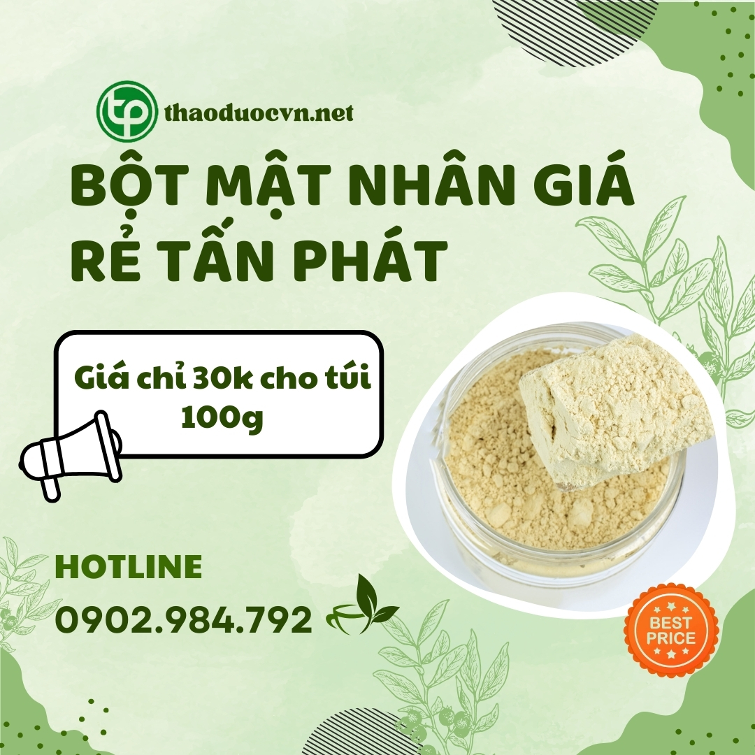 Mua bột mật nhân giá rẻ tại HCM