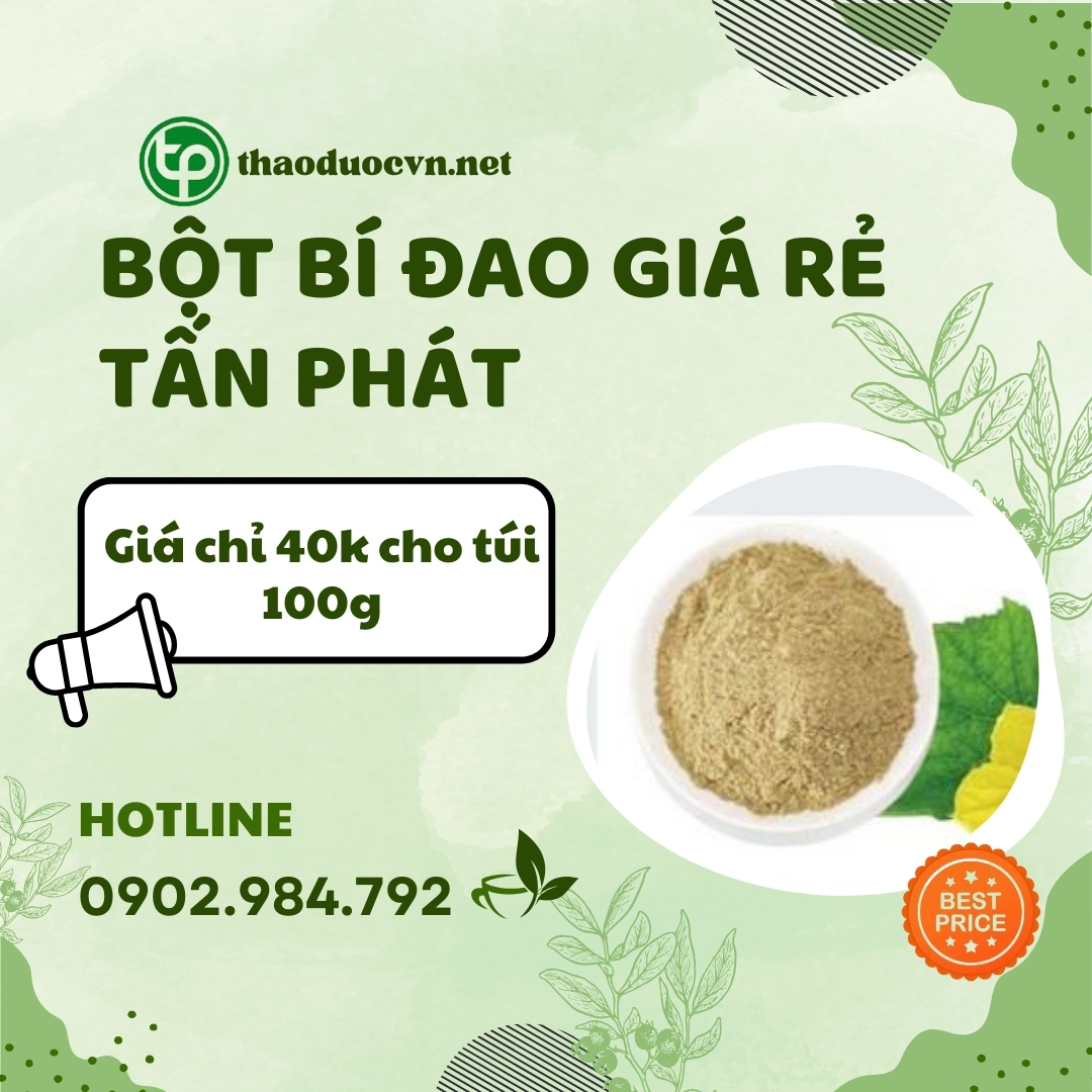 Mua bột bí đao giá rẻ tại HCM