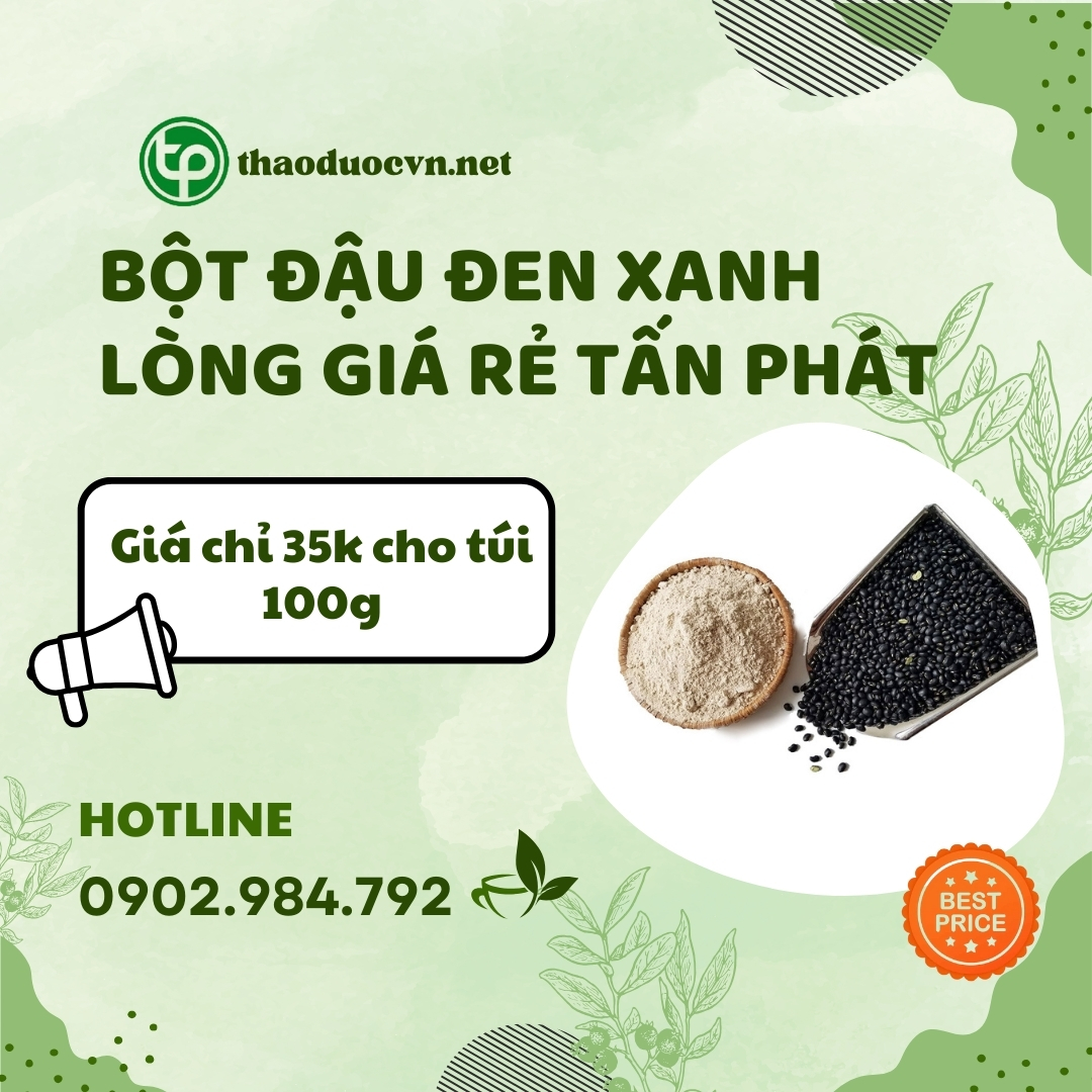 Mua bột đậu đen xanh lòng giá rẻ tại HCM