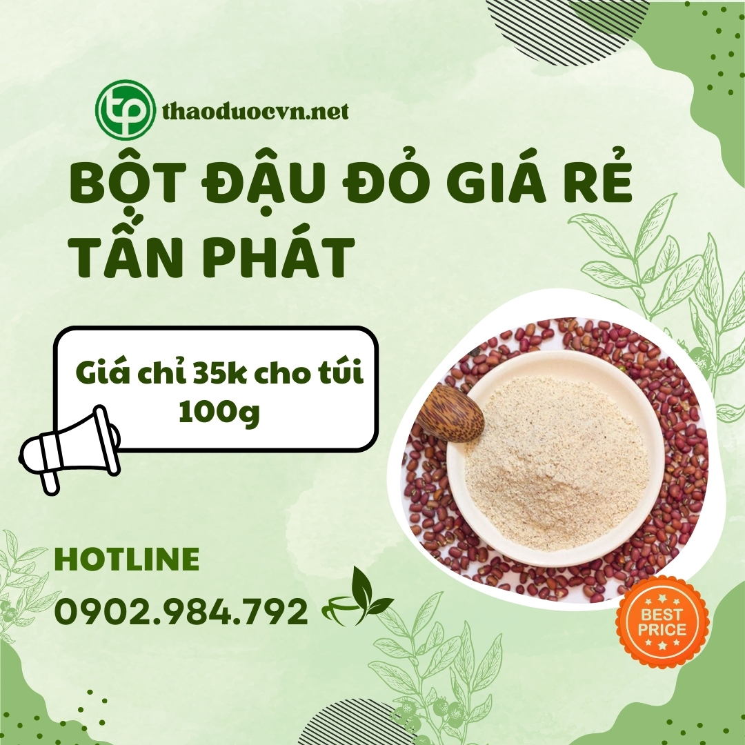 Mua bột đậu đỏ giá rẻ tại HCM