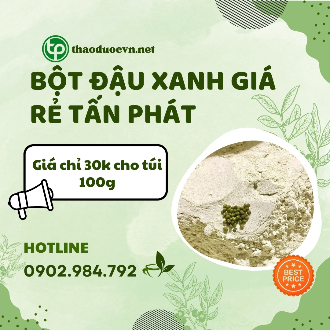 Mua bột đậu xanh giá rẻ tại HCM