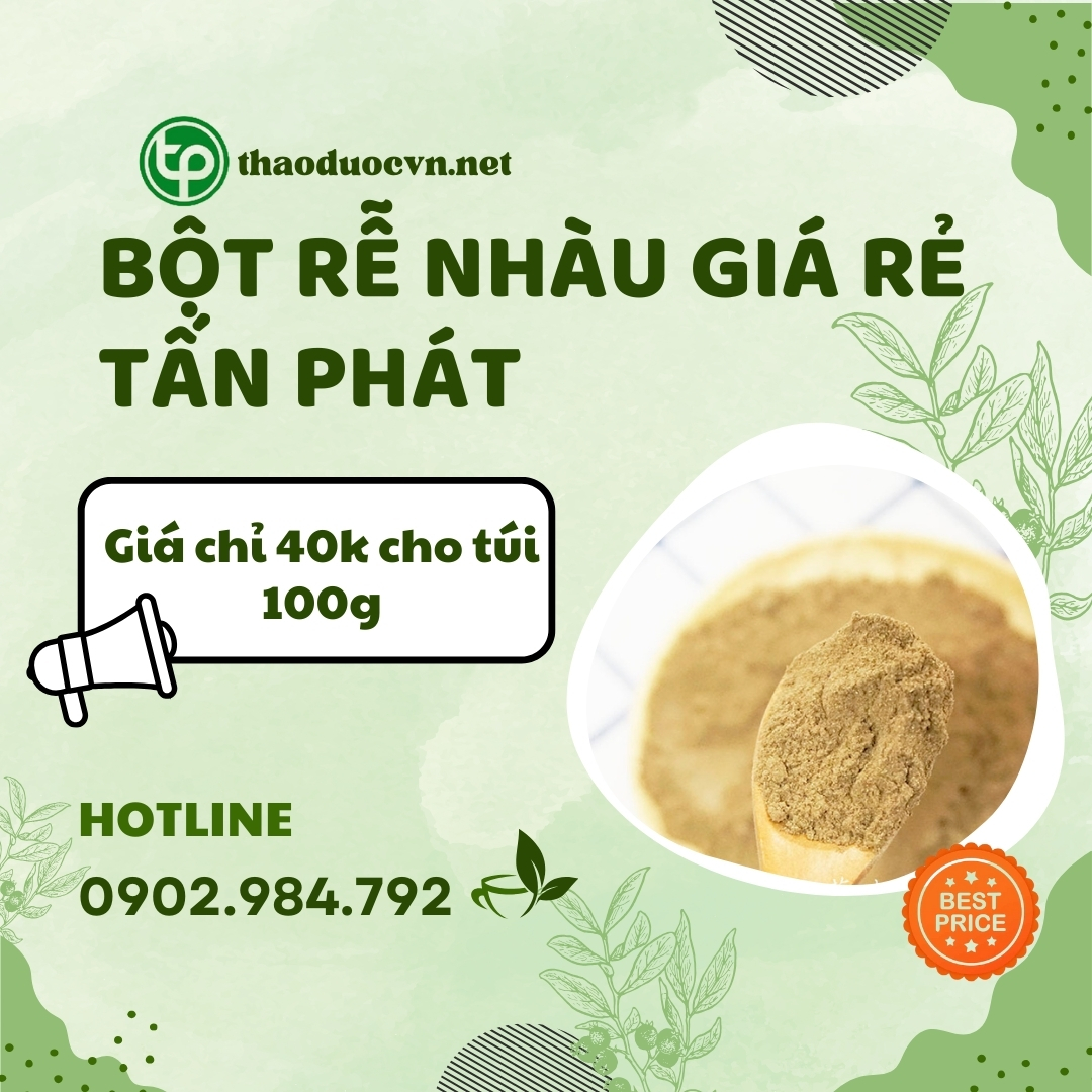 Mua bột rễ nhàu giá rẻ tại HCM
