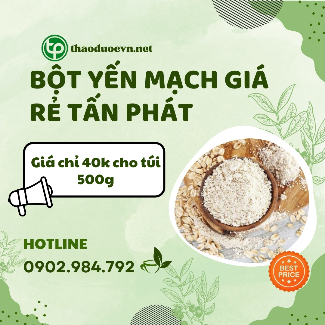 Mua bột yến mạch giá rẻ tại HCM