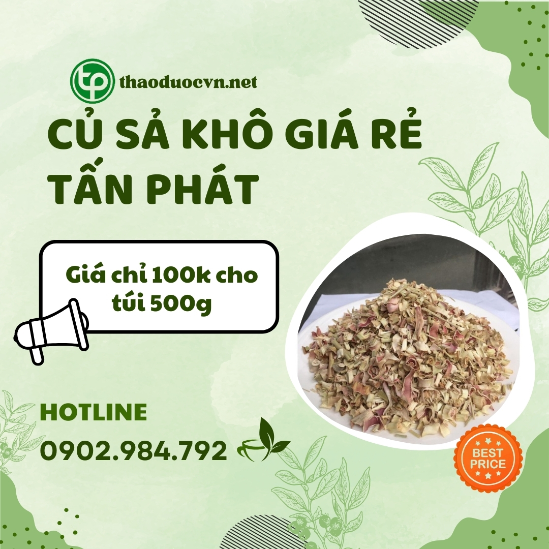 Mua củ sả khô giá rẻ tại HCM