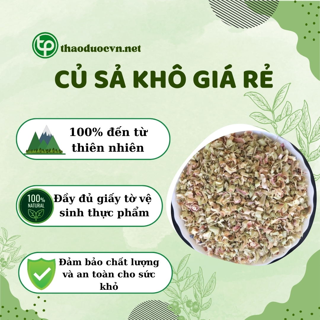 Chính sách ưu đãi khi mua củ sả khô giá rẻ Tấn Phát