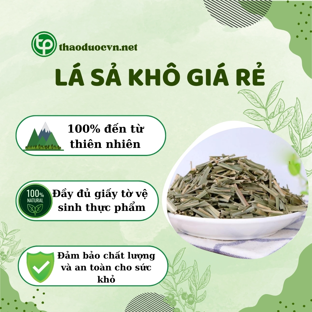Tấn Phát là địa chỉ bán lá sả khô giá rẻ tại TP.HCM uy tín