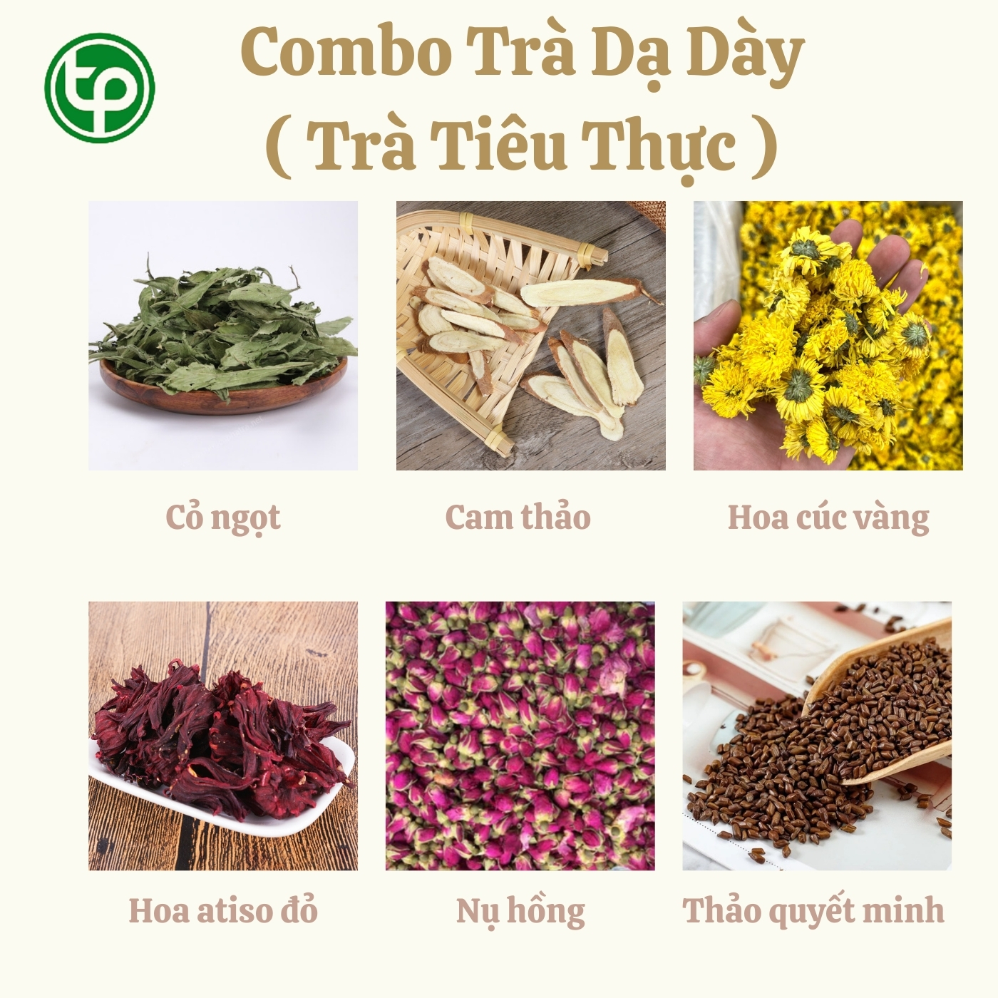 Combo Trà dạ dày ( trà tiêu thực ) tại TP.HCM
