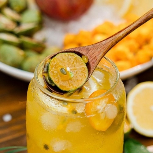 Cách pha trà kim quất chanh dây tại TP.HCM