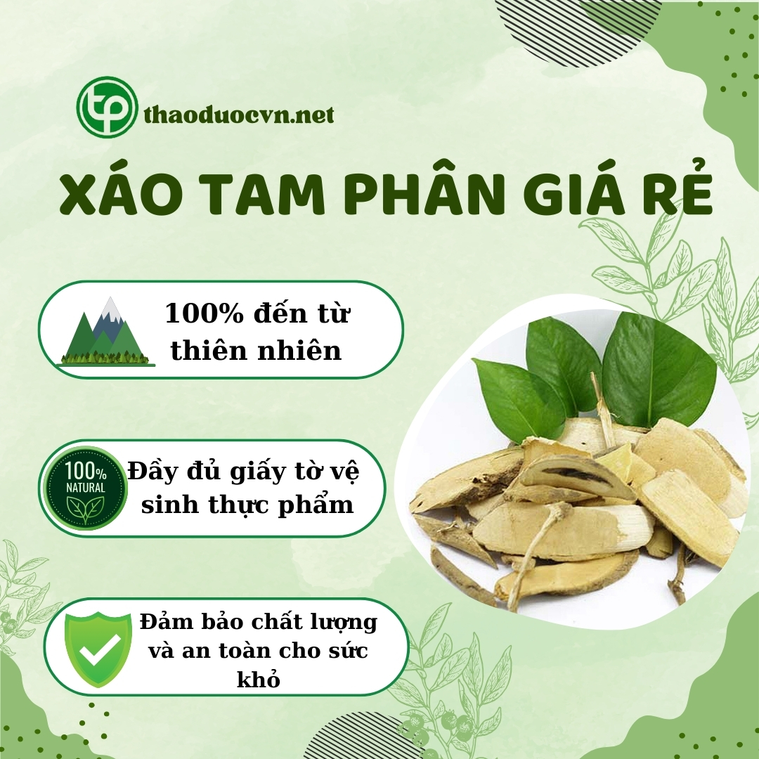 Chính sách ưu đãi khi mua xáo tam phân giá rẻ tại Tấn Phát