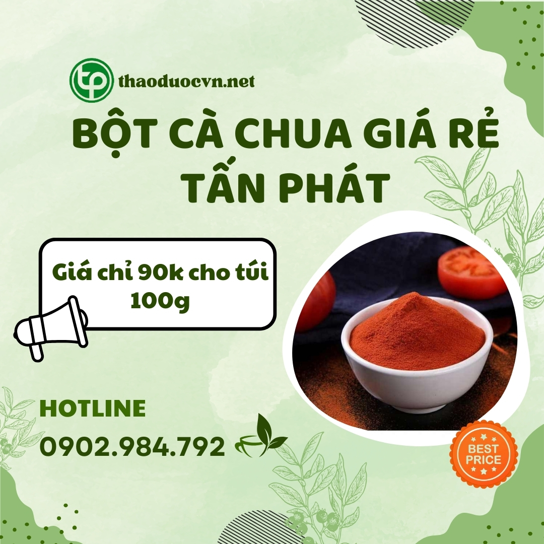 Mua bột cà chua giá rẻ tại HCM