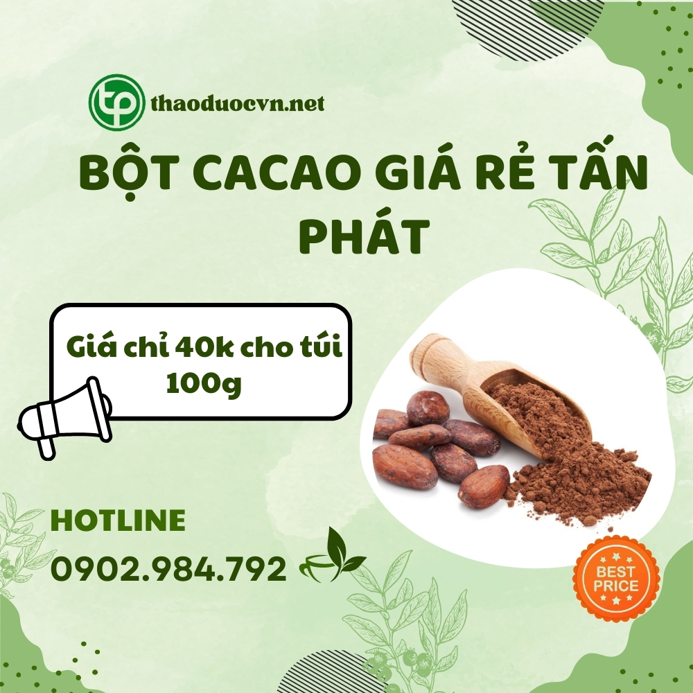 Mua bột cacao giá rẻ tại HCM