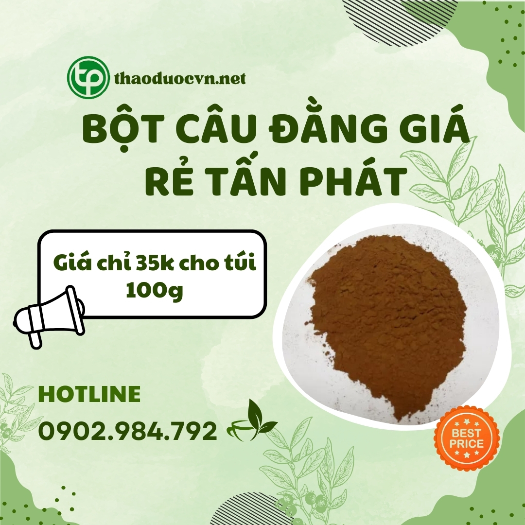 Mua bột câu đằng giá rẻ tại HCM