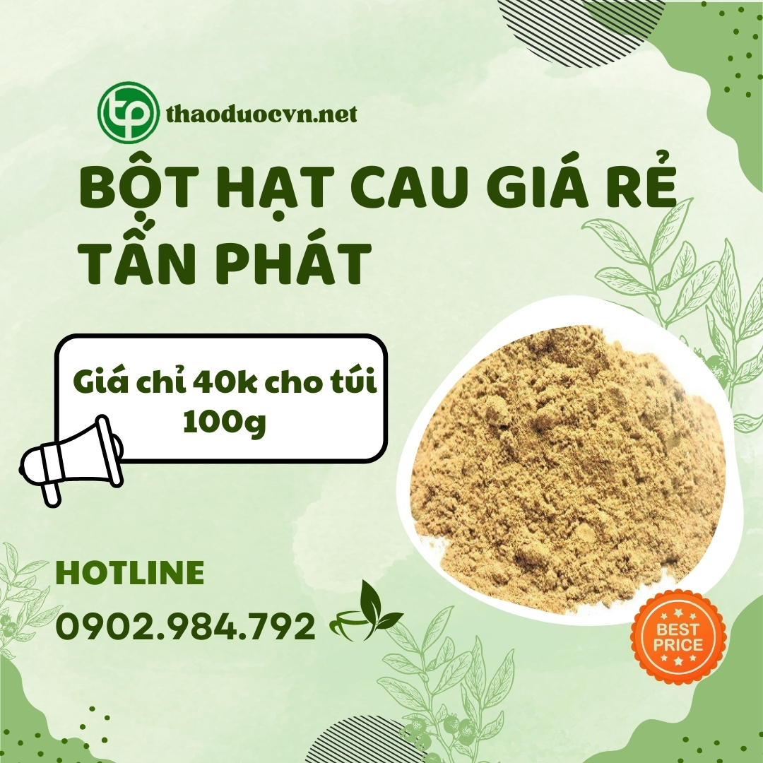 Mua bột hạt cau giá rẻ tại HCM