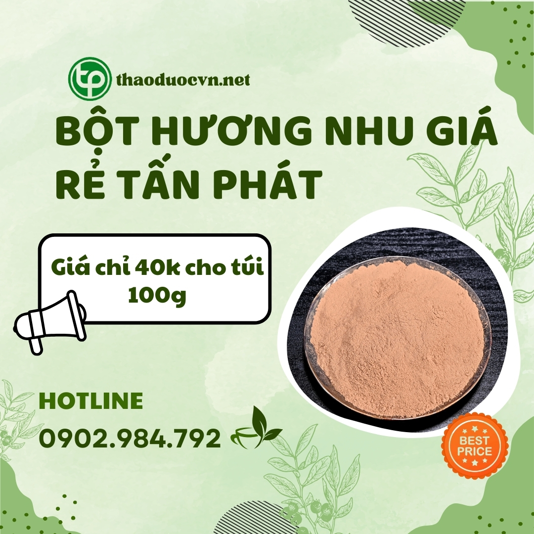 Mua bột hương nhu giá rẻ tại HCM