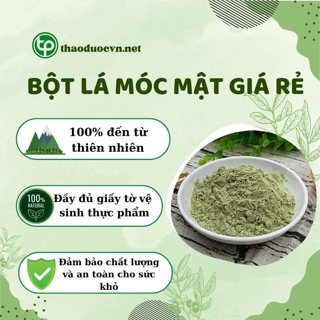 Tấn Phát là địa chỉ bán bột lá móc mật giá rẻ tại TP.HCM uy tín
