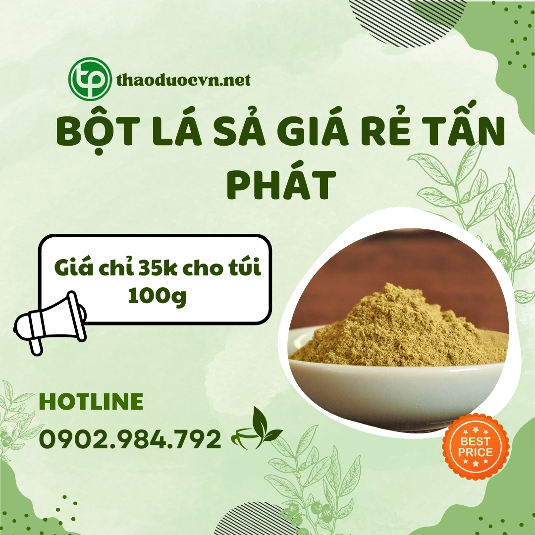 Mua bột lá sả giá rẻ tại HCM