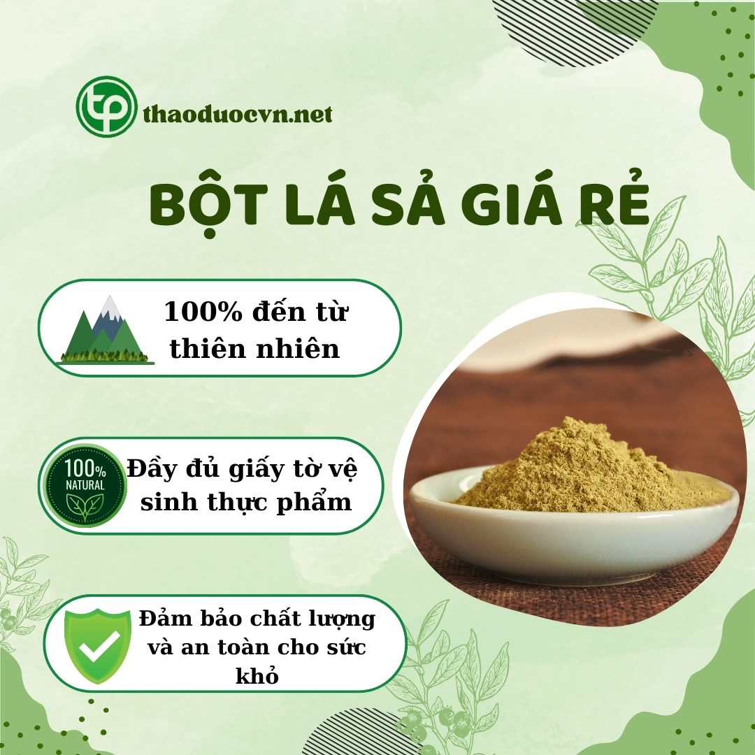 Chính sách ưu đãi khi mua bột lá sả giá rẻ tại Tấn Phát