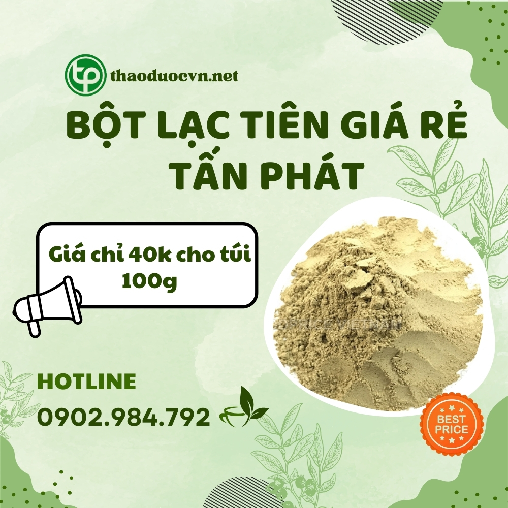 Mua bột lạc tiên giá rẻ tại HCM