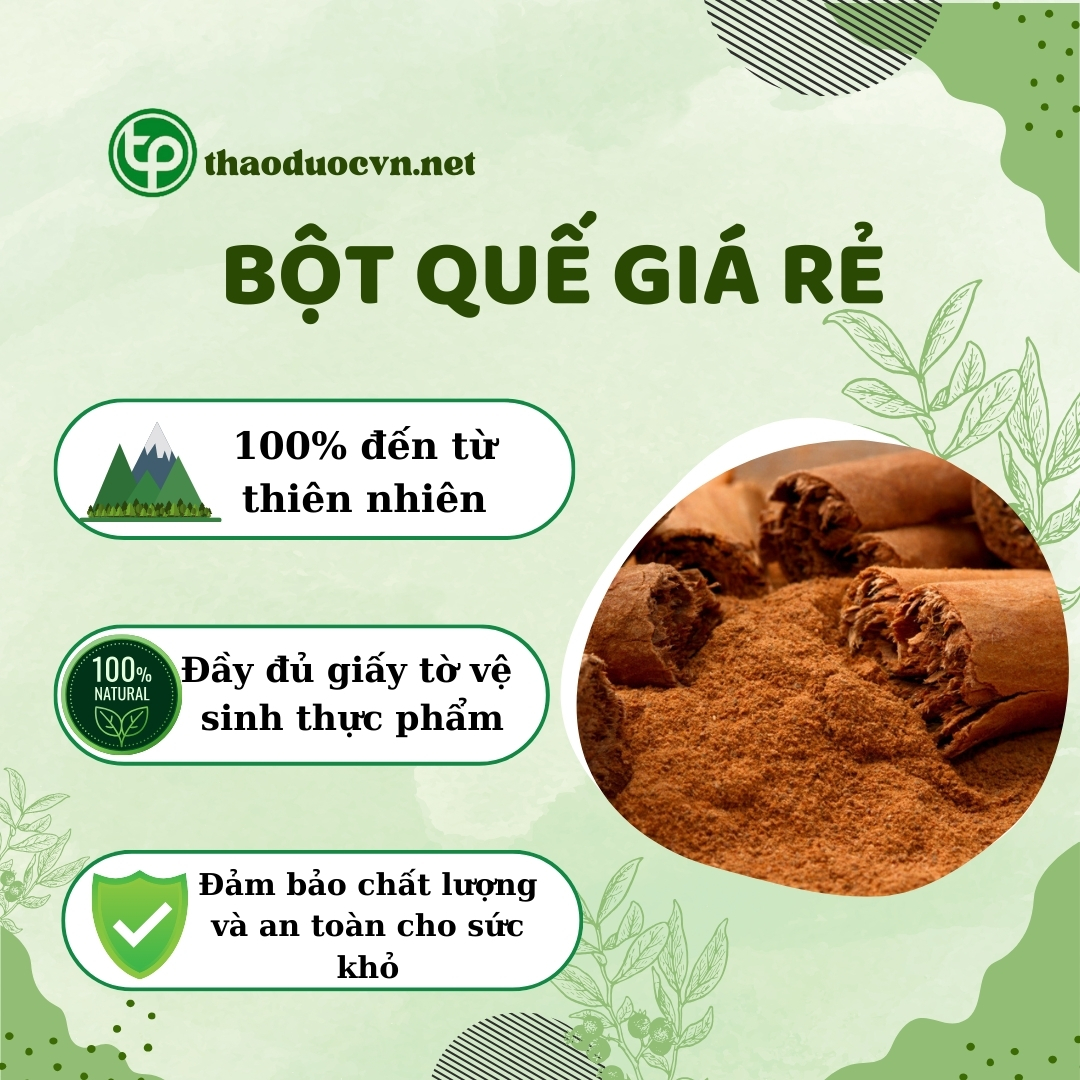 Tấn Phát là địa chỉ bán bột quế giá rẻ tại TP.HCM
