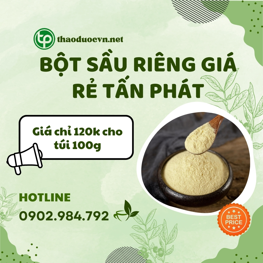 Mua bột sầu riêng giá rẻ tại HCM
