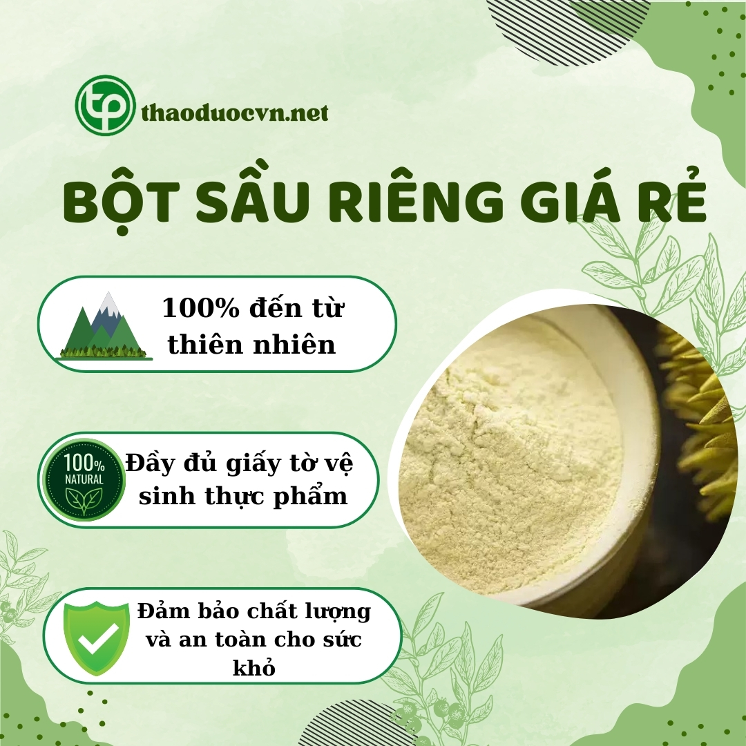 Tấn Phát là địa chỉ bán bột sầu riêng giá rẻ tại TP.HCM