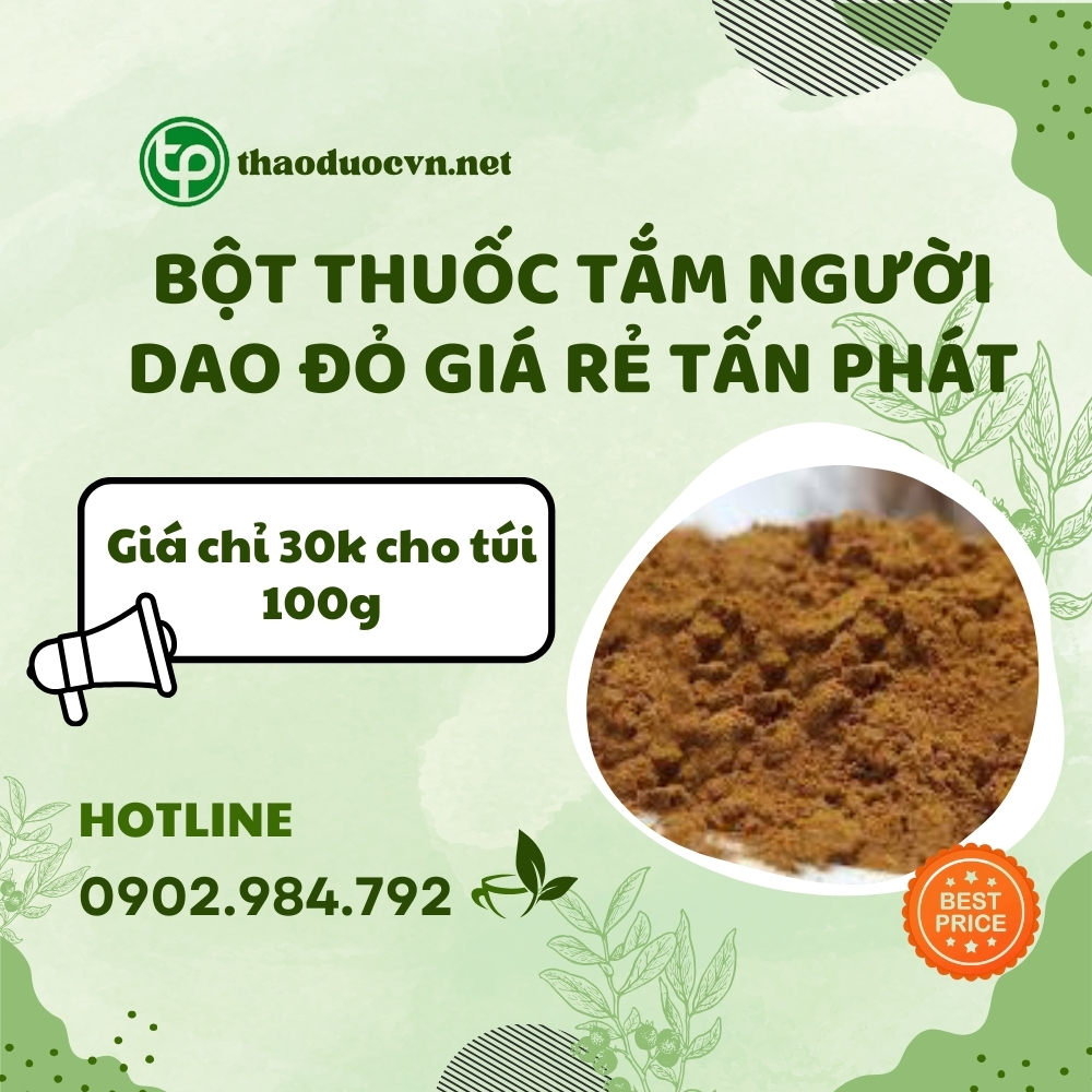Mua bột thuốc người Dao đỏ giá rẻ tại HCM