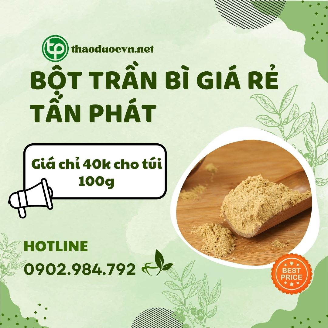 Mua bột trần bì giá rẻ tại HCM