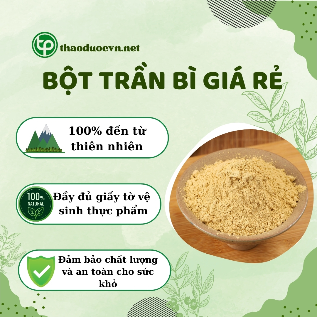 Chính sách ưu đãi khi mua bột trần bì giá rẻ tại Tấn Phát