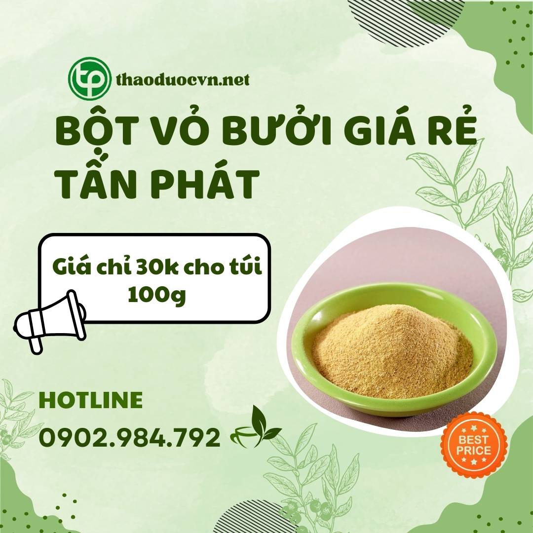 Mua bột vỏ bưởi giá rẻ tại HCM