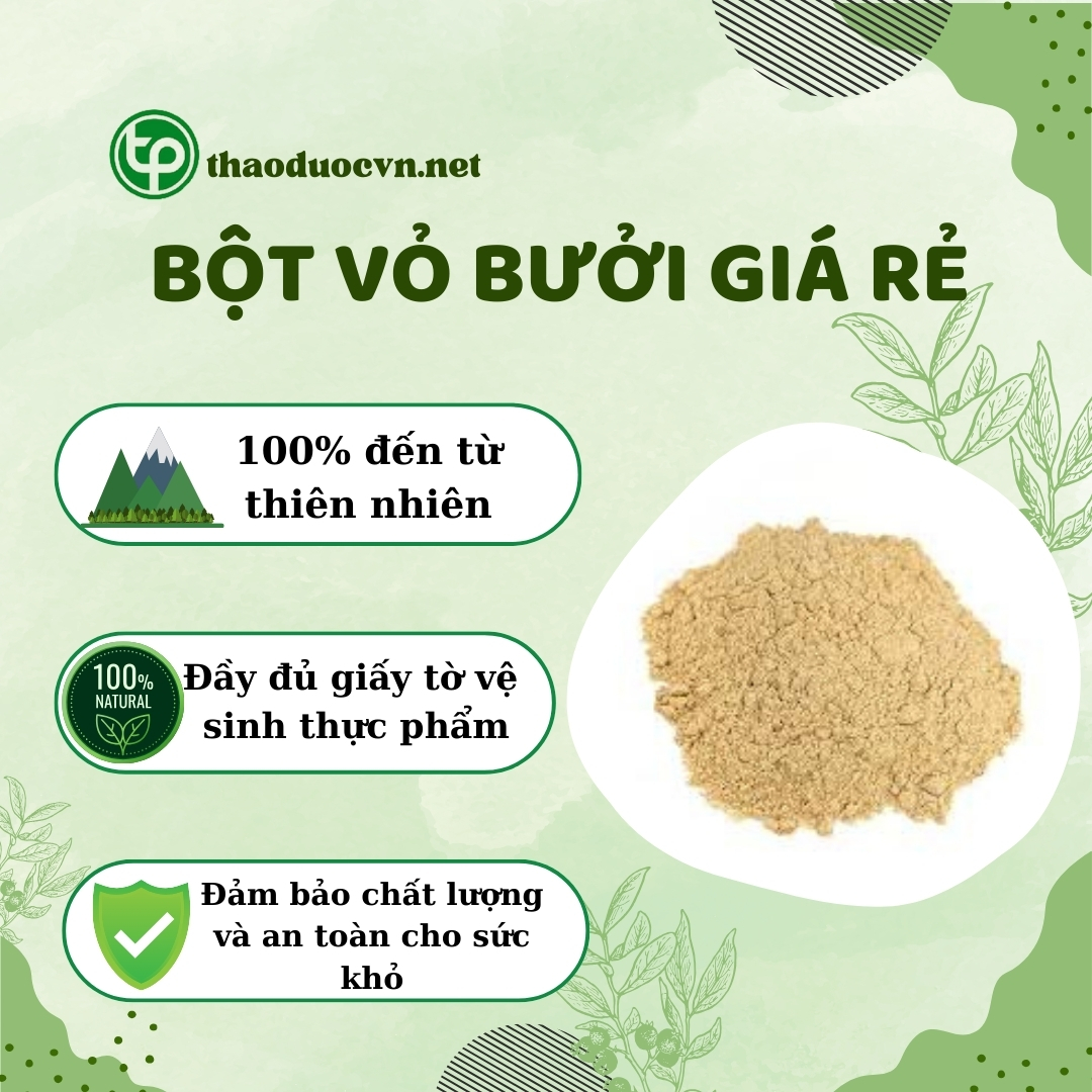 Tấn Phát là địa chỉ bán bột vỏ bưởi giá rẻ tại TP.HCM