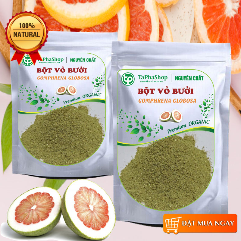 Quy cách đóng gói bột vỏ bưởi giá rẻ tại Tấn Phát