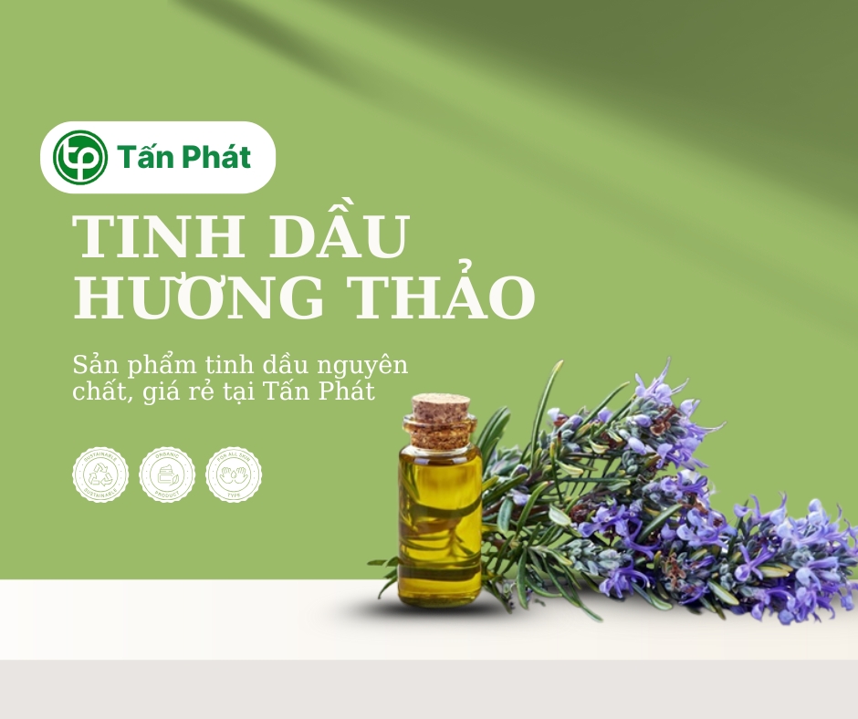 Cam kết khi mua tinh dầu hương thảo giá rẻ tại Tấn Phát