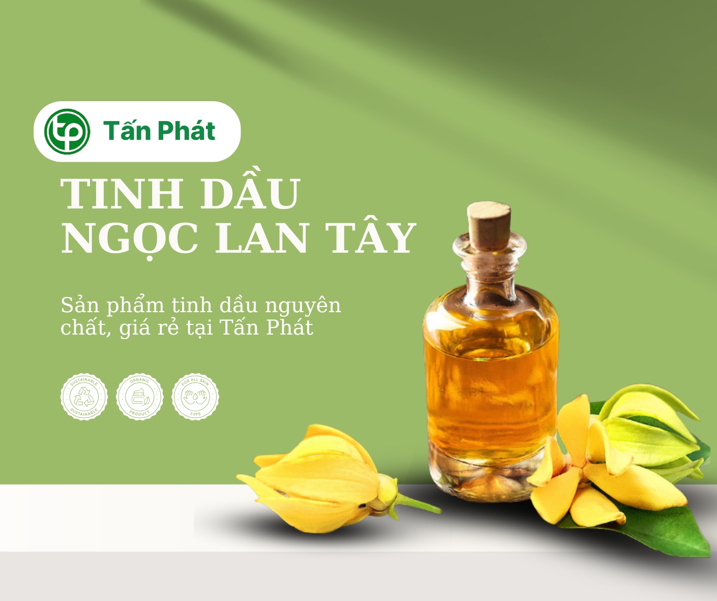 Cam kết khi mua tinh dầu ngọc lan tây giá rẻ tại Tấn Phát
