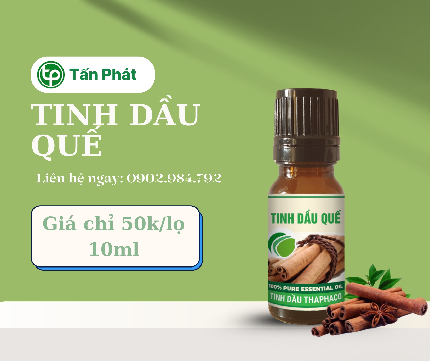Mua tinh dầu quế giá rẻ tại HCM
