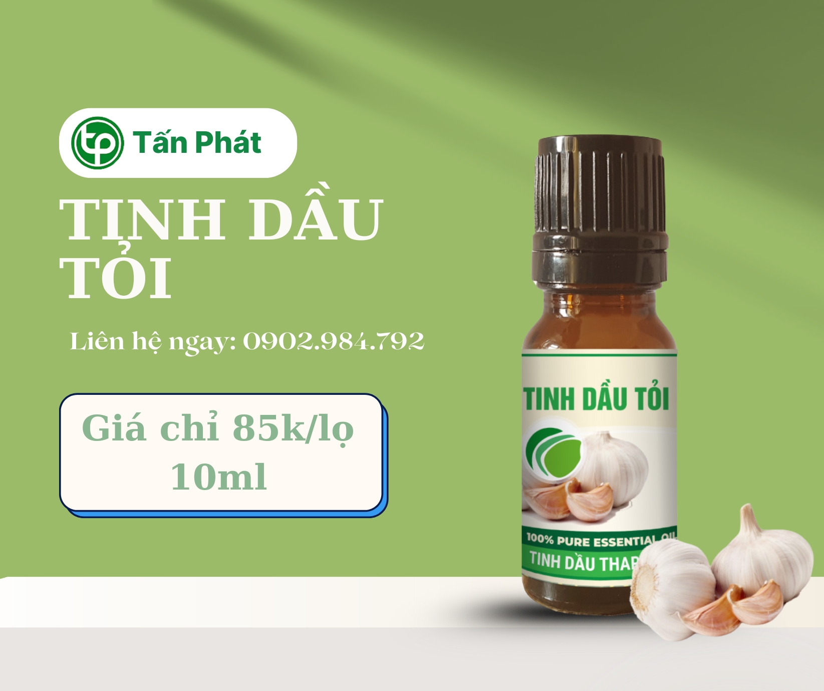 Mua tinh dầu tỏi giá rẻ tại HCM