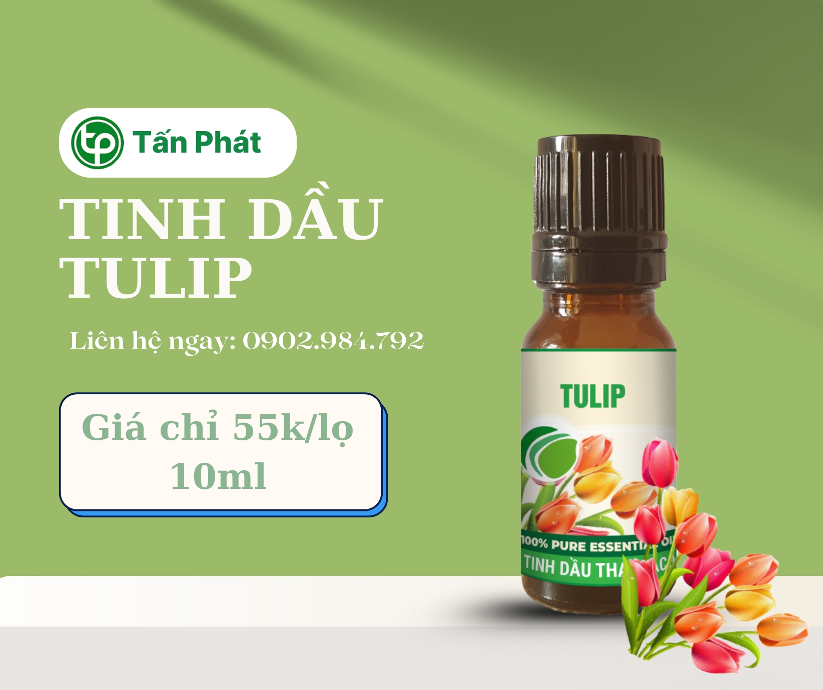 Mua tinh dầu tulip giá rẻ tại HCM