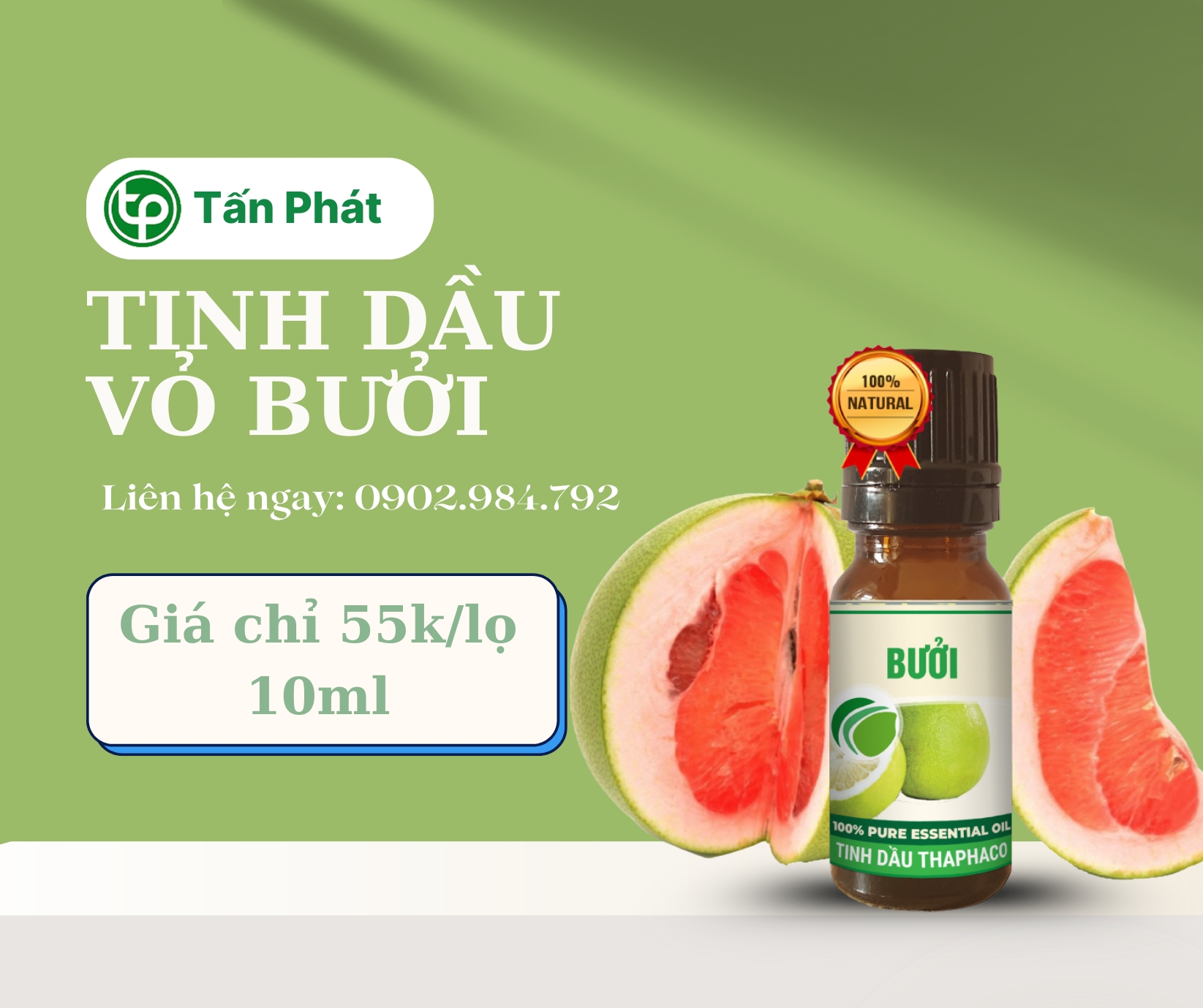 Mua tinh dầu vỏ bưởi giá rẻ tại HCM