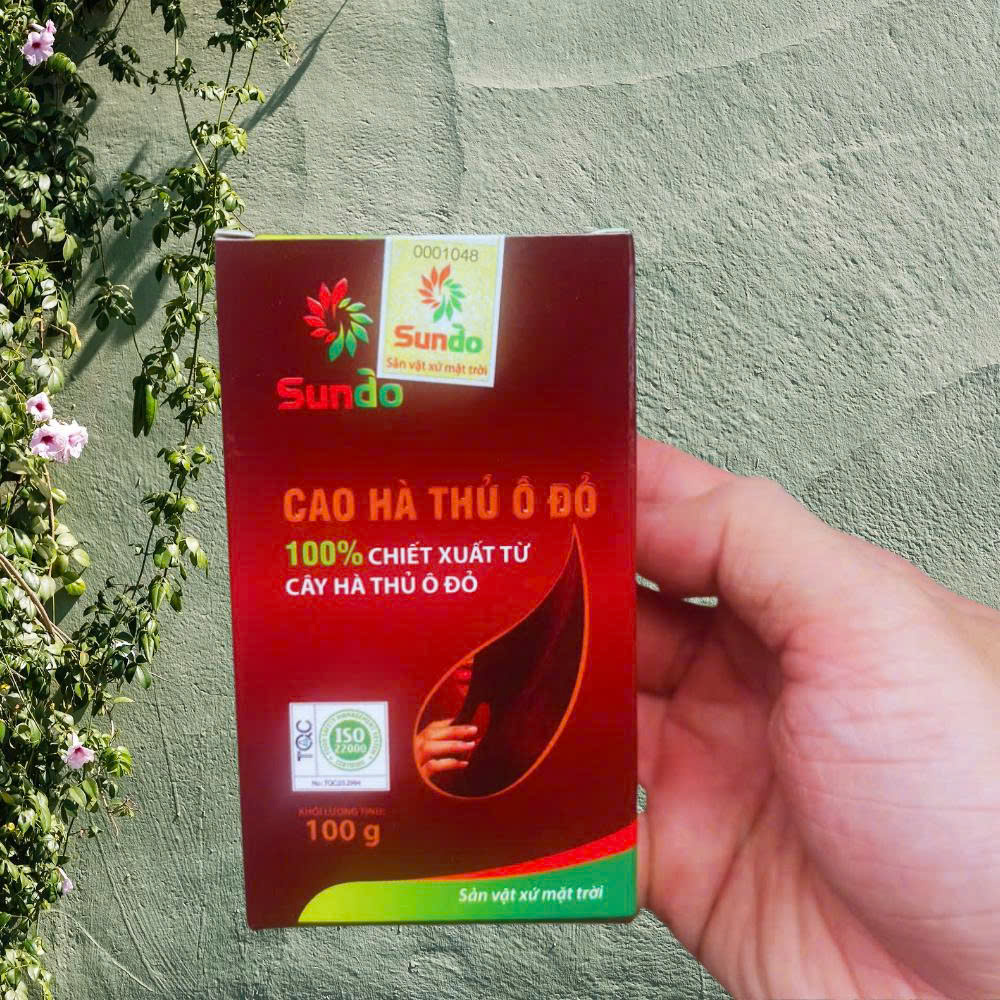 Cách sử dụng cao hà thủ ô mẫu mới tại HCM